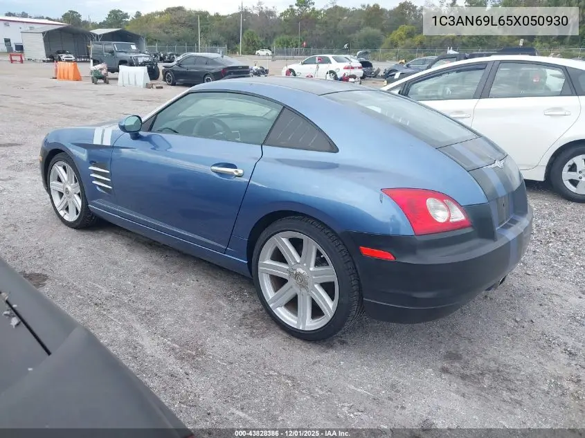 1C3AN69L65X050930 2005 Chrysler Crossfire Limited