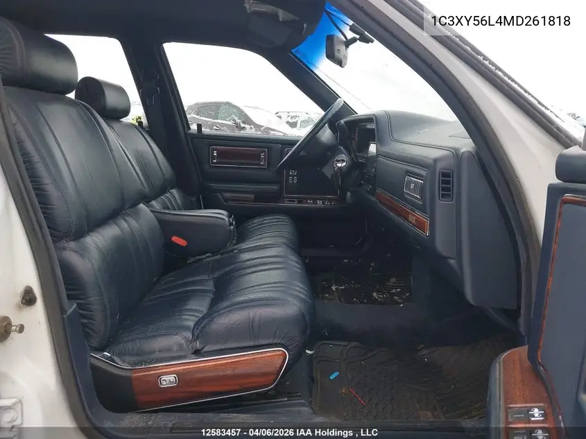 1991 Chrysler Imperial VIN: 1C3XY56L4MD261818 Lot: 12583457