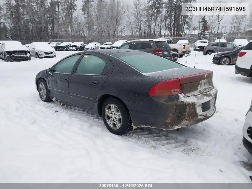 2C3HH46R74H591698 2004 Chrysler Intrepid Se