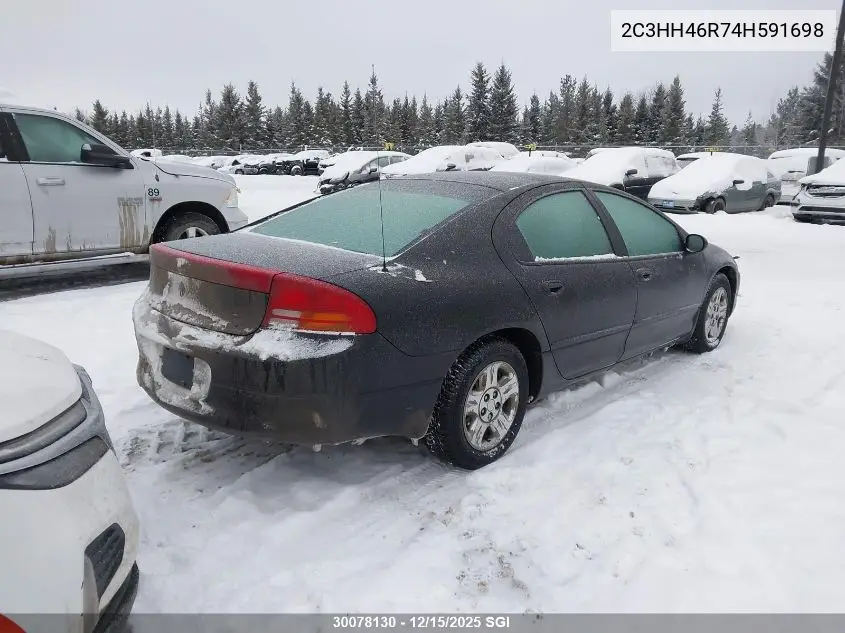 2C3HH46R74H591698 2004 Chrysler Intrepid Se