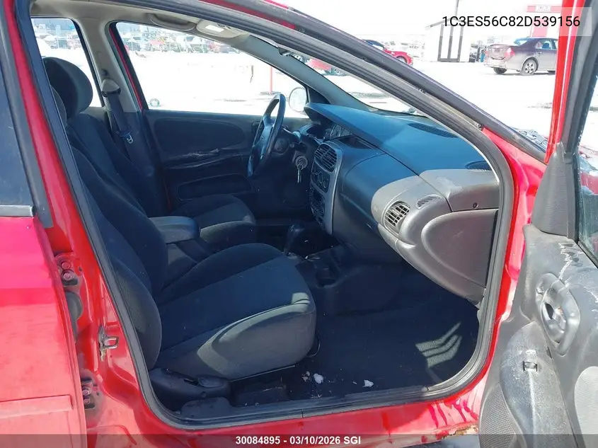 2002 Chrysler Neon Lx VIN: 1C3ES56C82D539156 Lot: 30084895
