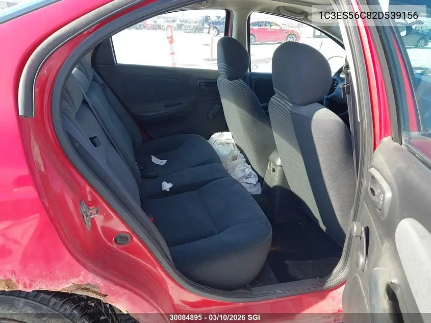 2002 Chrysler Neon Lx VIN: 1C3ES56C82D539156 Lot: 30084895
