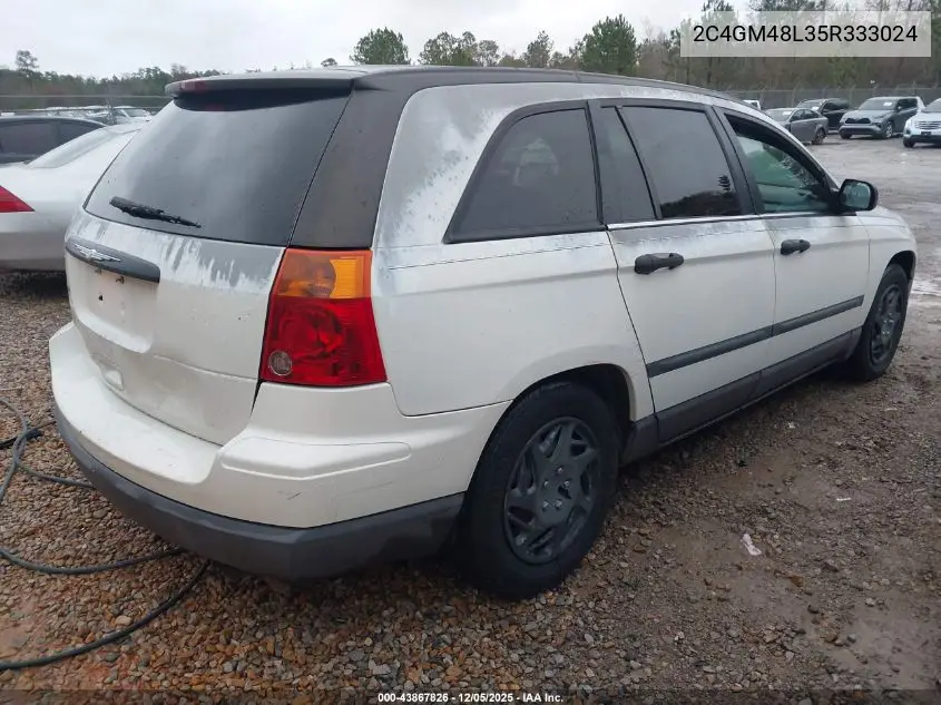 2C4GM48L35R333024 2005 Chrysler Pacifica