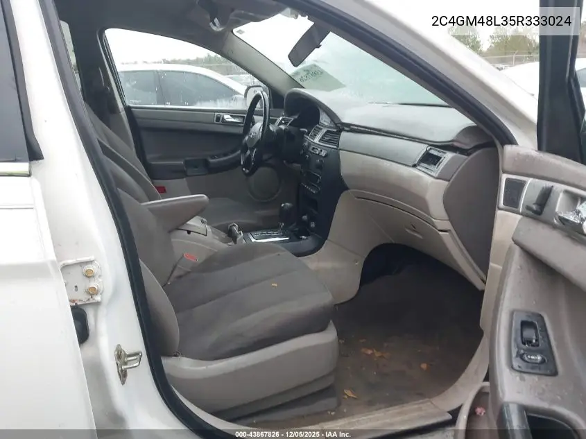 2C4GM48L35R333024 2005 Chrysler Pacifica