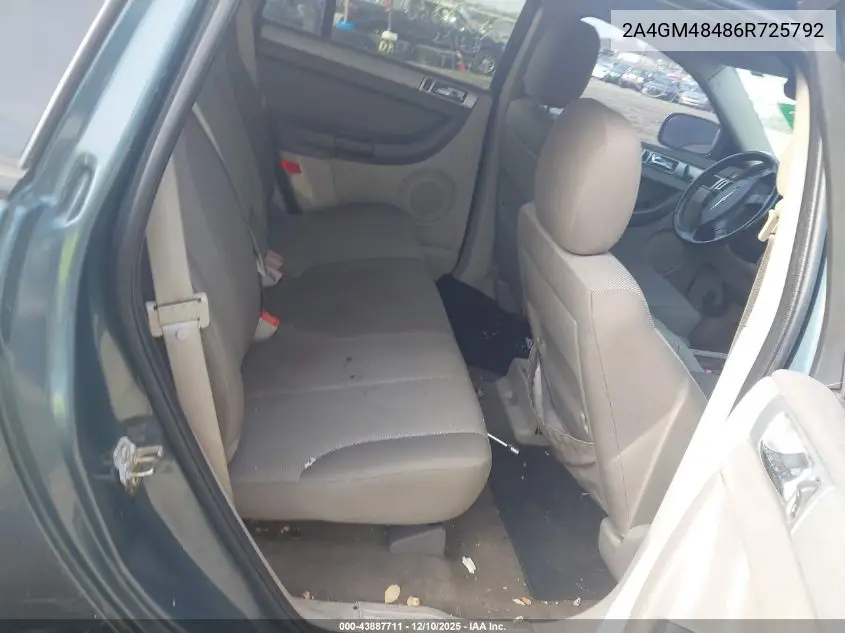 2A4GM48486R725792 2006 Chrysler Pacifica