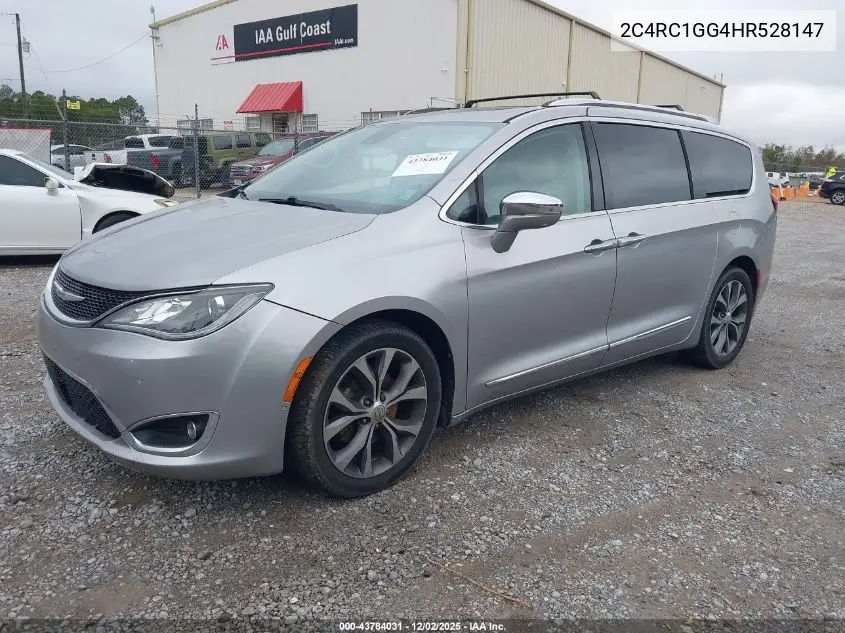 2C4RC1GG4HR528147 2017 Chrysler Pacifica Limited
