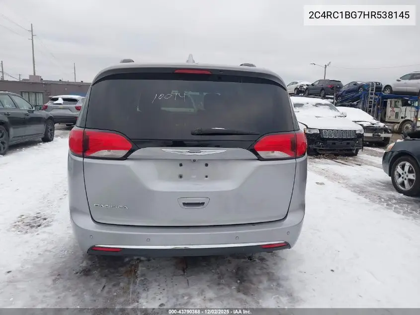 2C4RC1BG7HR538145 2017 Chrysler Pacifica Touring-L