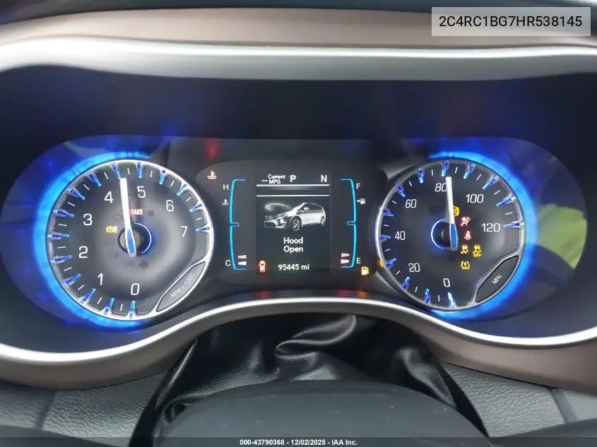 2C4RC1BG7HR538145 2017 Chrysler Pacifica Touring-L