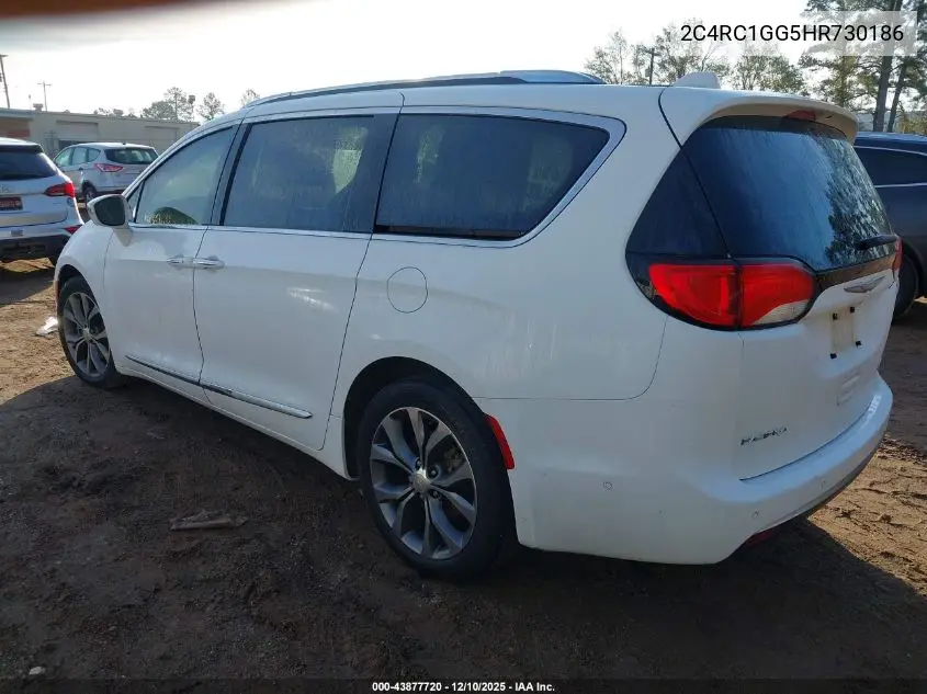 2C4RC1GG5HR730186 2017 Chrysler Pacifica Limited