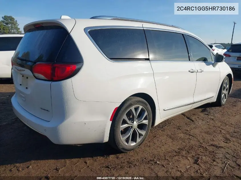 2C4RC1GG5HR730186 2017 Chrysler Pacifica Limited