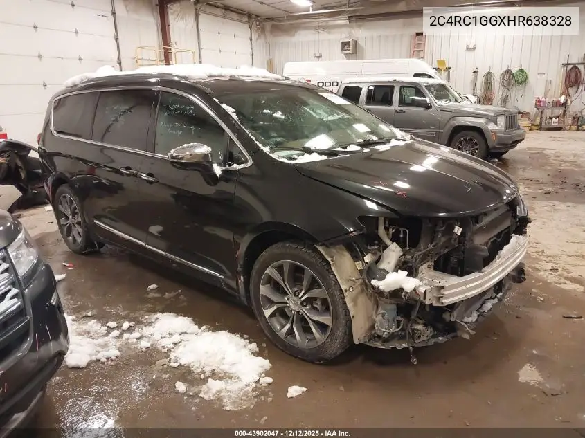 2C4RC1GGXHR638328 2017 Chrysler Pacifica Limited