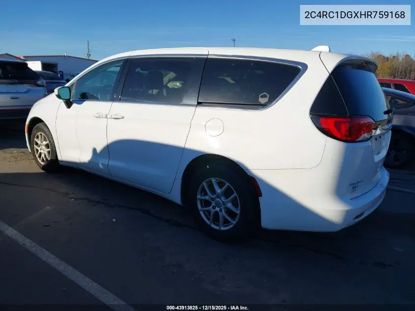 2C4RC1DGXHR759168 2017 Chrysler Pacifica Touring