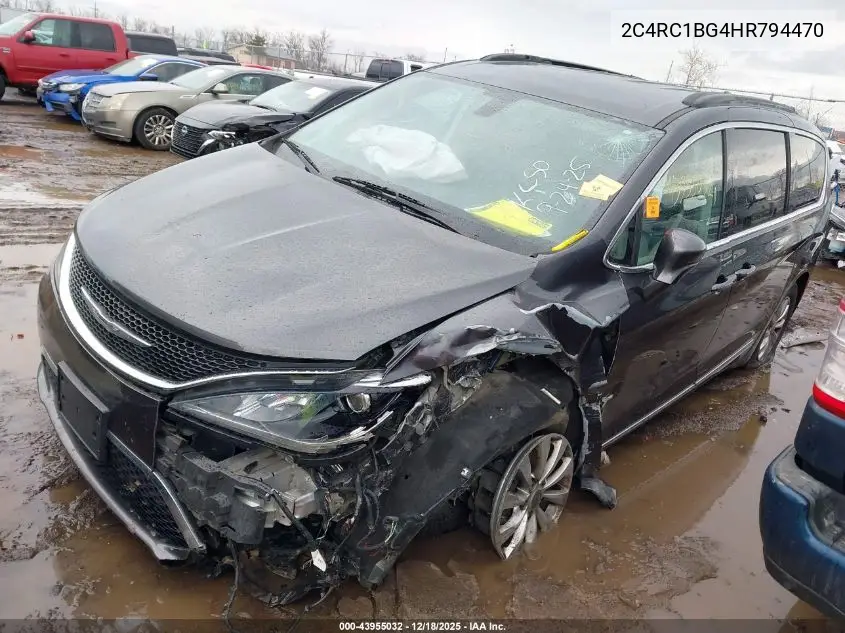 2C4RC1BG4HR794470 2017 Chrysler Pacifica Touring-L