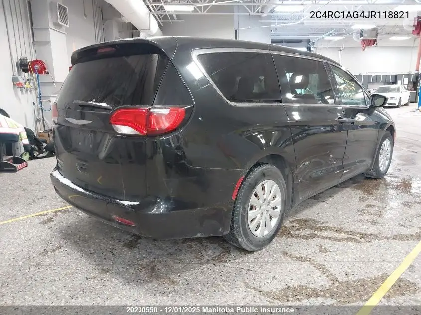 2C4RC1AG4JR118821 2018 Chrysler Pacifica L