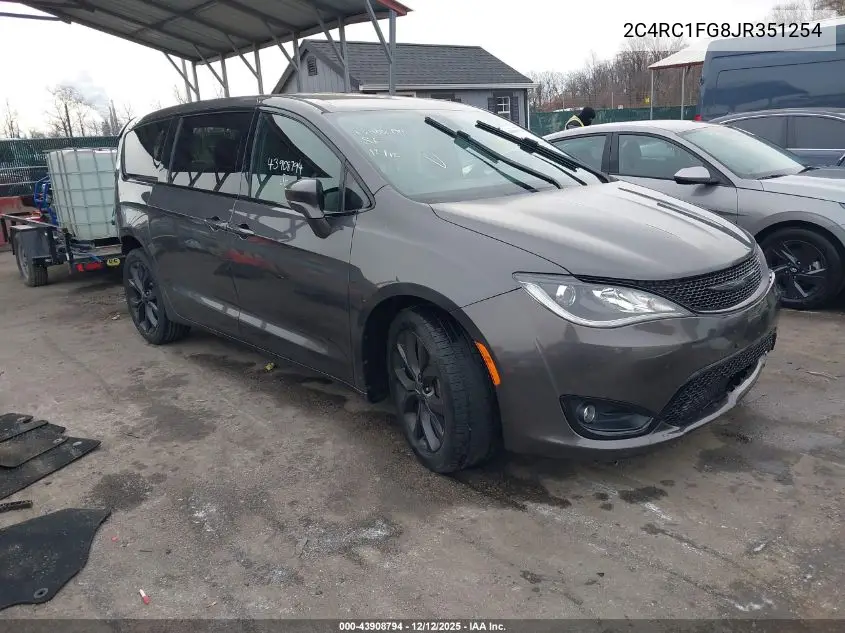 2C4RC1FG8JR351254 2018 Chrysler Pacifica Touring Plus