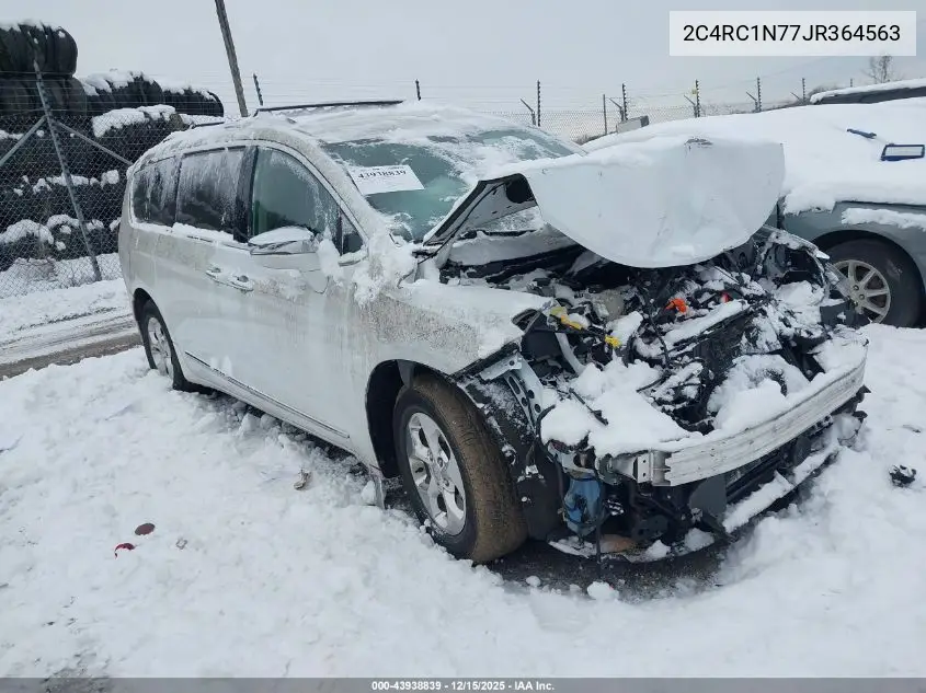 2C4RC1N77JR364563 2018 Chrysler Pacifica Hybrid Limited
