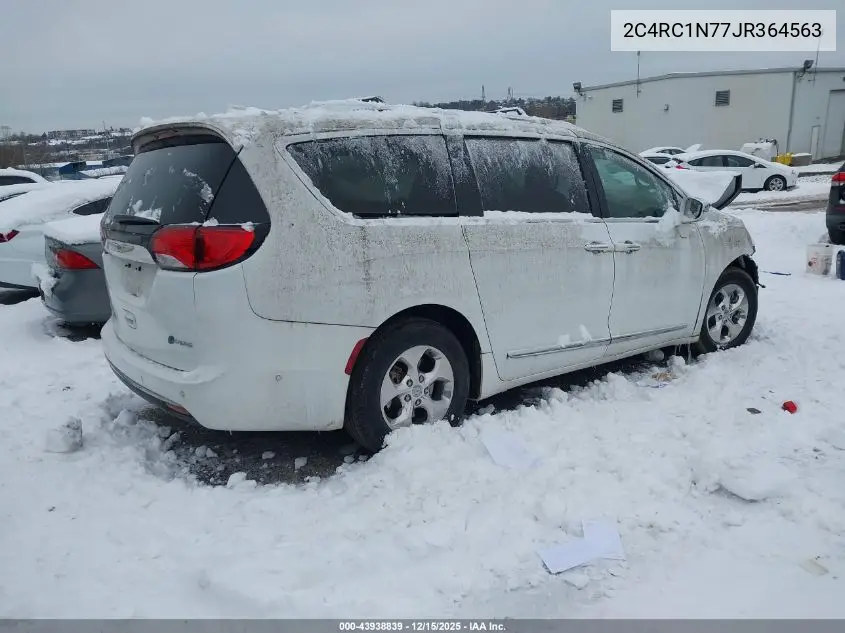 2C4RC1N77JR364563 2018 Chrysler Pacifica Hybrid Limited