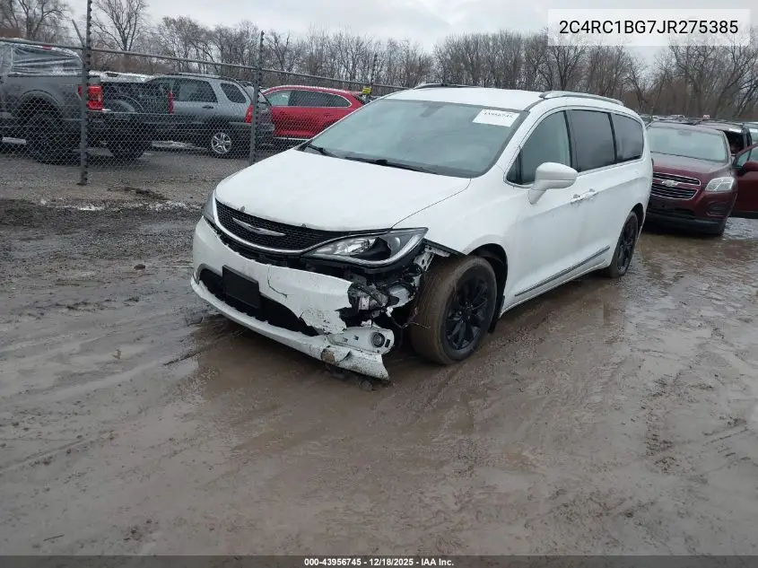 2C4RC1BG7JR275385 2018 Chrysler Pacifica Touring L
