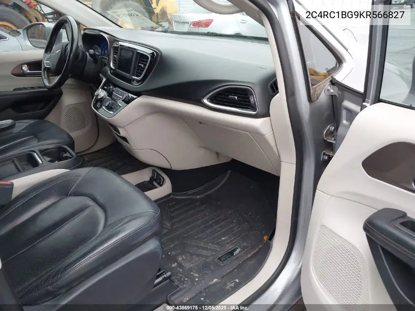 2C4RC1BG9KR566827 2019 Chrysler Pacifica Touring L