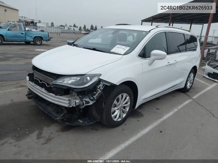 2C4RC1BG2KR626933 2019 Chrysler Pacifica Touring L