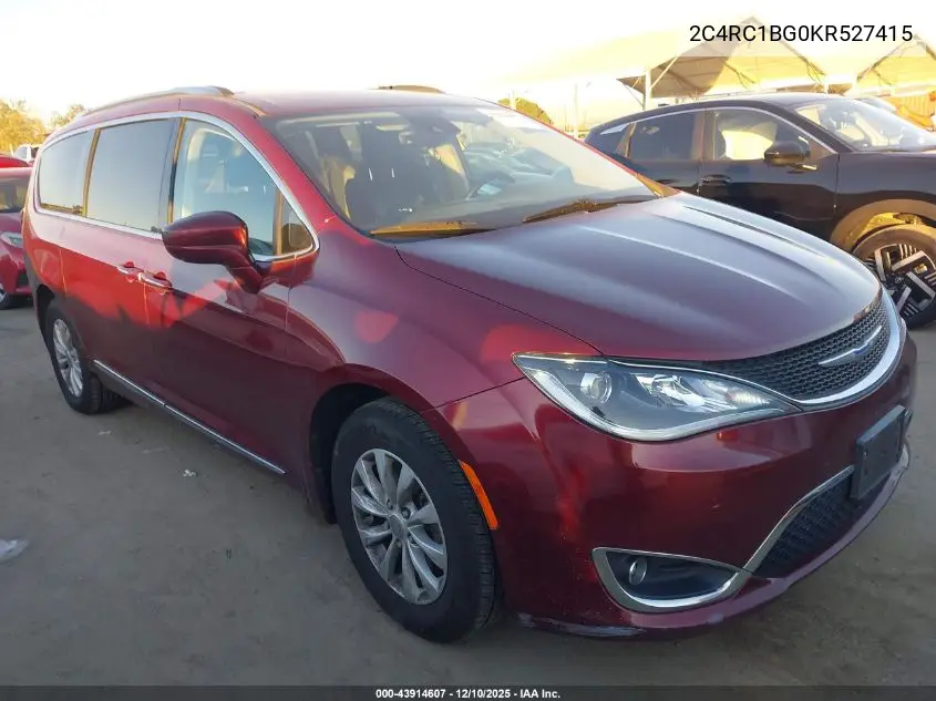 2C4RC1BG0KR527415 2019 Chrysler Pacifica Touring L