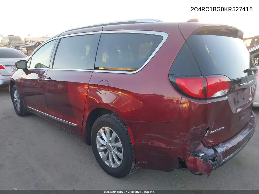 2C4RC1BG0KR527415 2019 Chrysler Pacifica Touring L