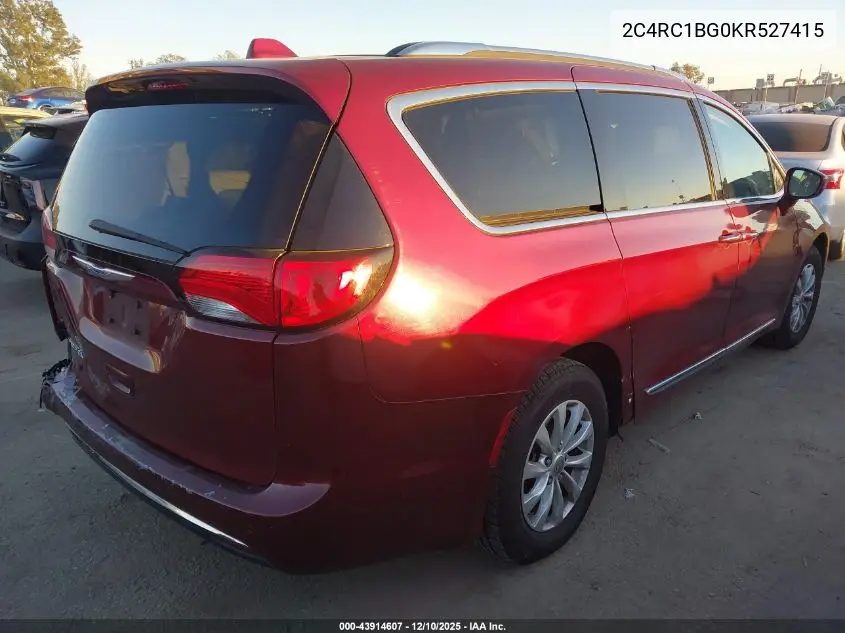 2C4RC1BG0KR527415 2019 Chrysler Pacifica Touring L