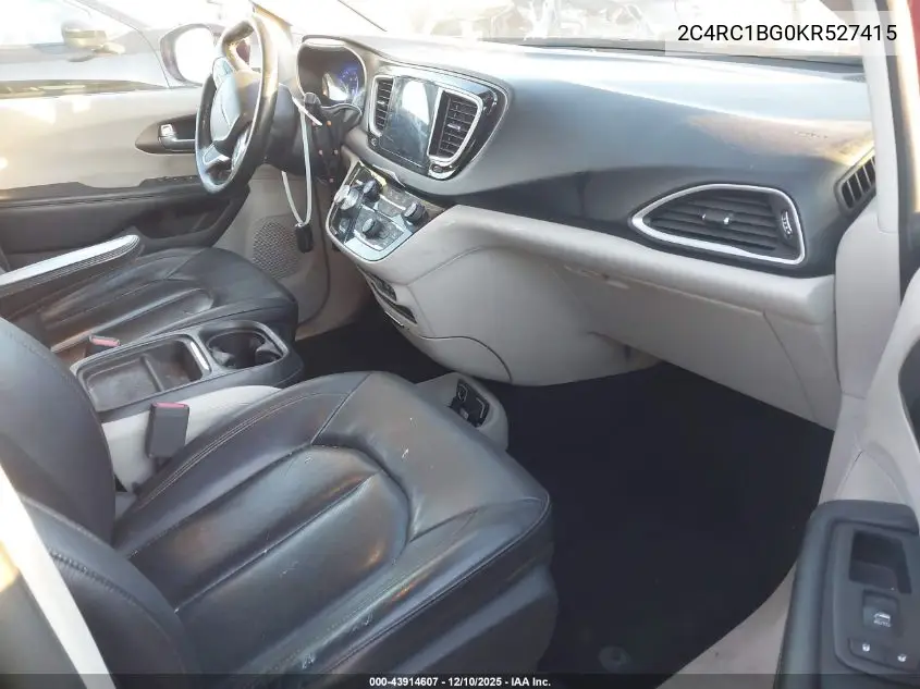 2C4RC1BG0KR527415 2019 Chrysler Pacifica Touring L