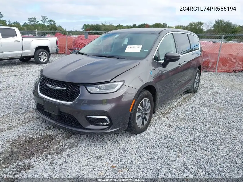 2C4RC1L74PR556194 2023 Chrysler Pacifica Hybrid Touring L