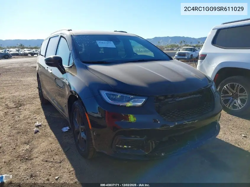 2C4RC1GG9SR611029 2025 Chrysler Pacifica Limited