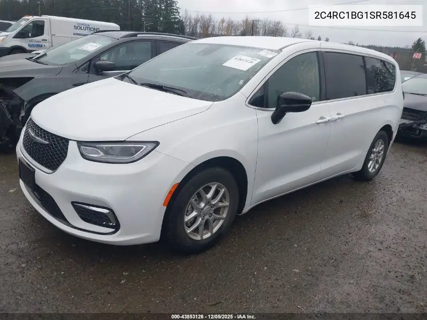 2C4RC1BG1SR581645 2025 Chrysler Pacifica Select