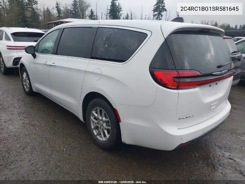 2C4RC1BG1SR581645 2025 Chrysler Pacifica Select