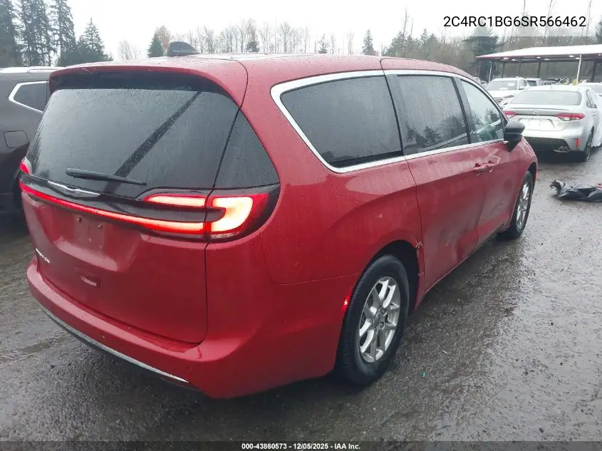 2C4RC1BG6SR566462 2025 Chrysler Pacifica Select