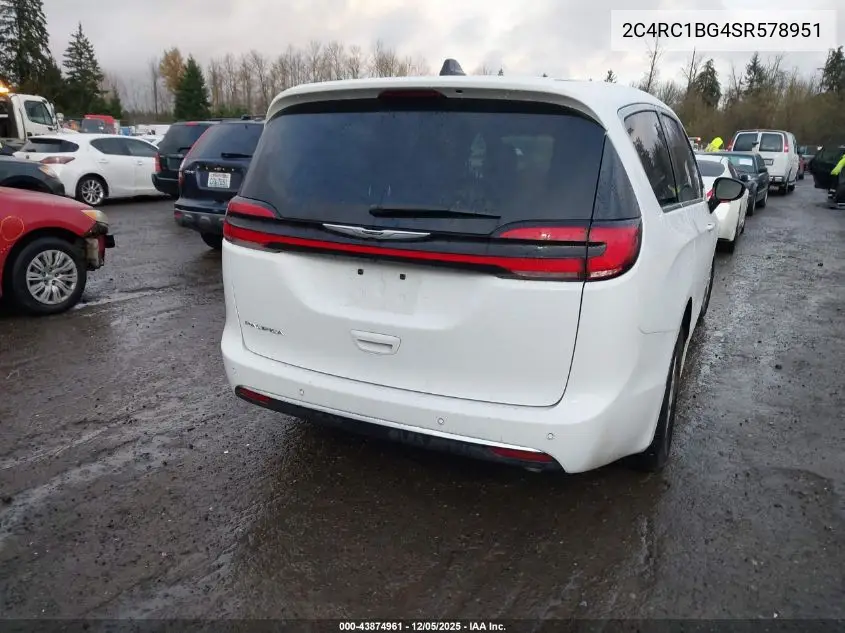 2C4RC1BG4SR578951 2025 Chrysler Pacifica Select