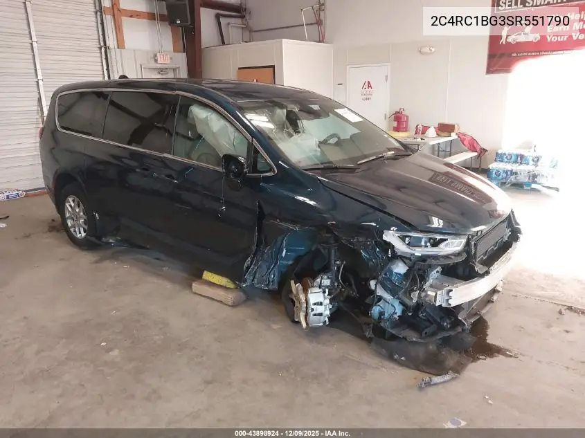 2C4RC1BG3SR551790 2025 Chrysler Pacifica Select