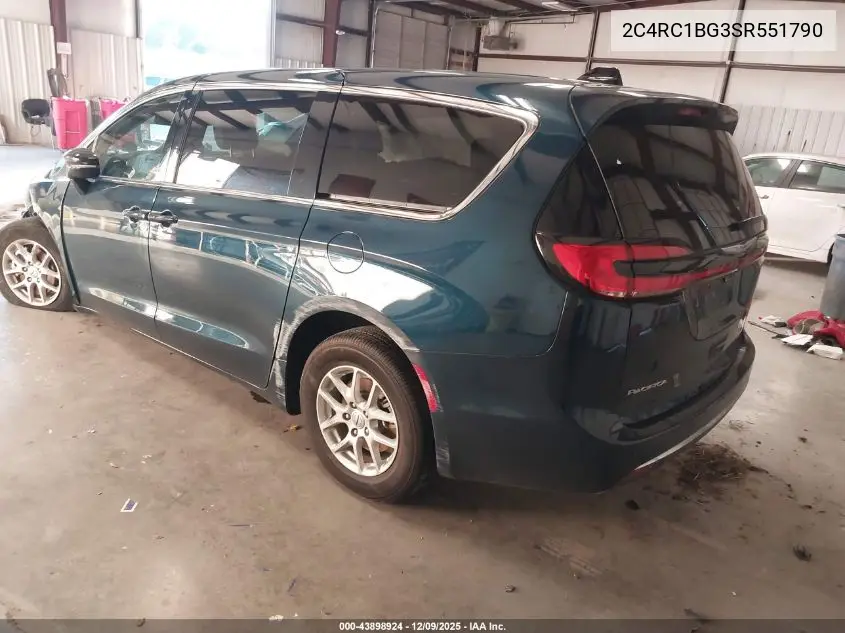2C4RC1BG3SR551790 2025 Chrysler Pacifica Select