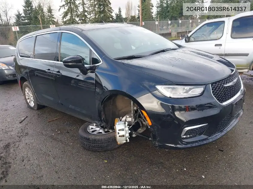 2C4RC1BG3SR614337 2025 Chrysler Pacifica Select