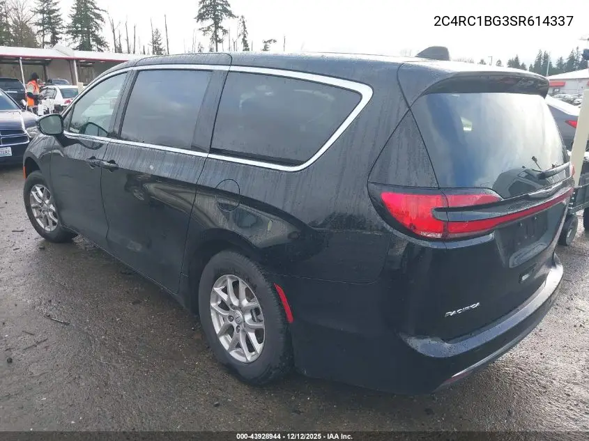2C4RC1BG3SR614337 2025 Chrysler Pacifica Select