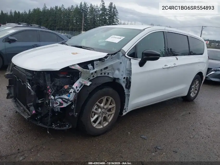 2C4RC1BG6SR554893 2025 Chrysler Pacifica Select