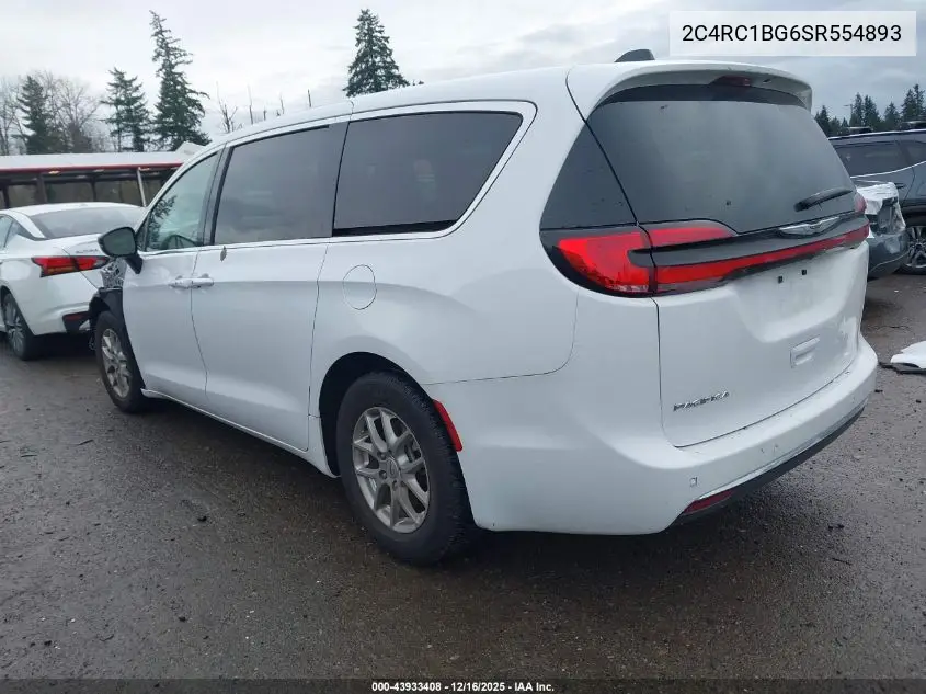 2C4RC1BG6SR554893 2025 Chrysler Pacifica Select