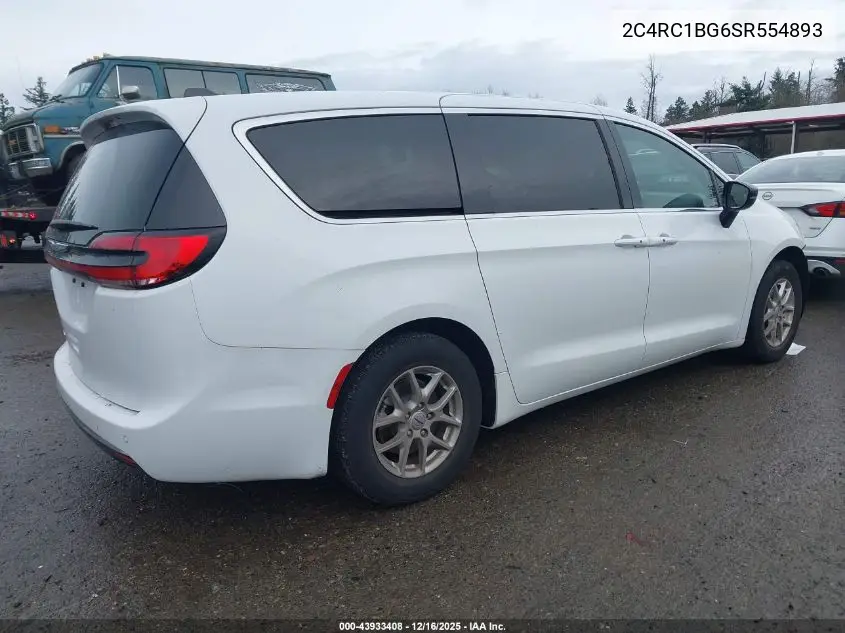2C4RC1BG6SR554893 2025 Chrysler Pacifica Select