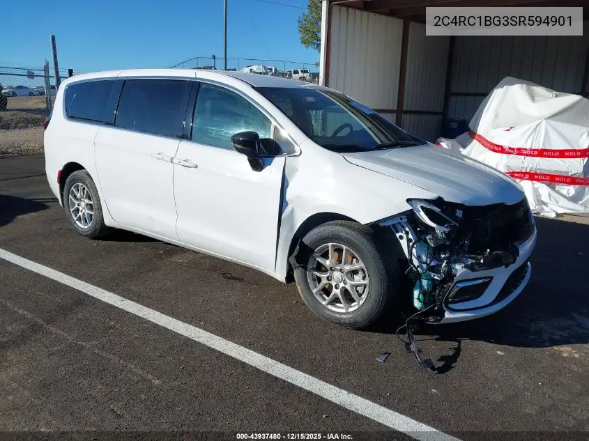 2C4RC1BG3SR594901 2025 Chrysler Pacifica Select