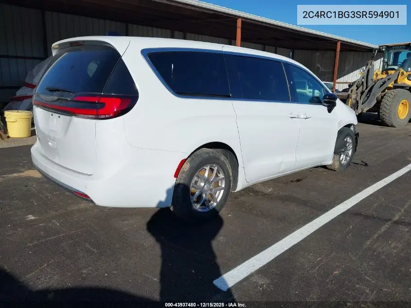 2C4RC1BG3SR594901 2025 Chrysler Pacifica Select