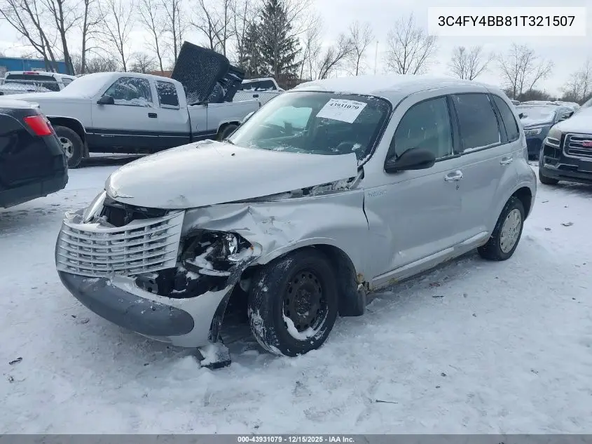 3C4FY4BB81T321507 2001 Chrysler Pt Cruiser