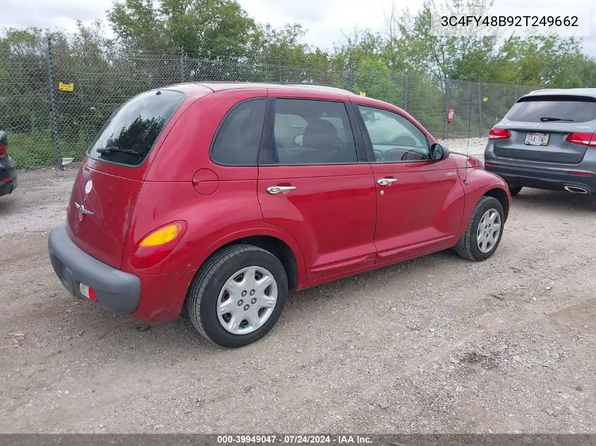 3C4FY48B92T249662 2002 Chrysler Pt Cruiser