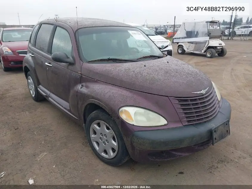 3C4FY48B82T296990 2002 Chrysler Pt Cruiser