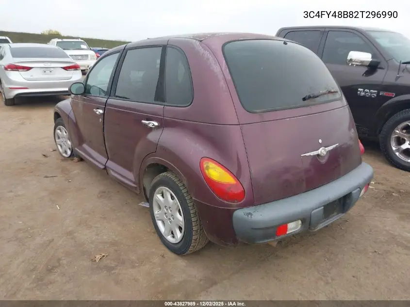 3C4FY48B82T296990 2002 Chrysler Pt Cruiser