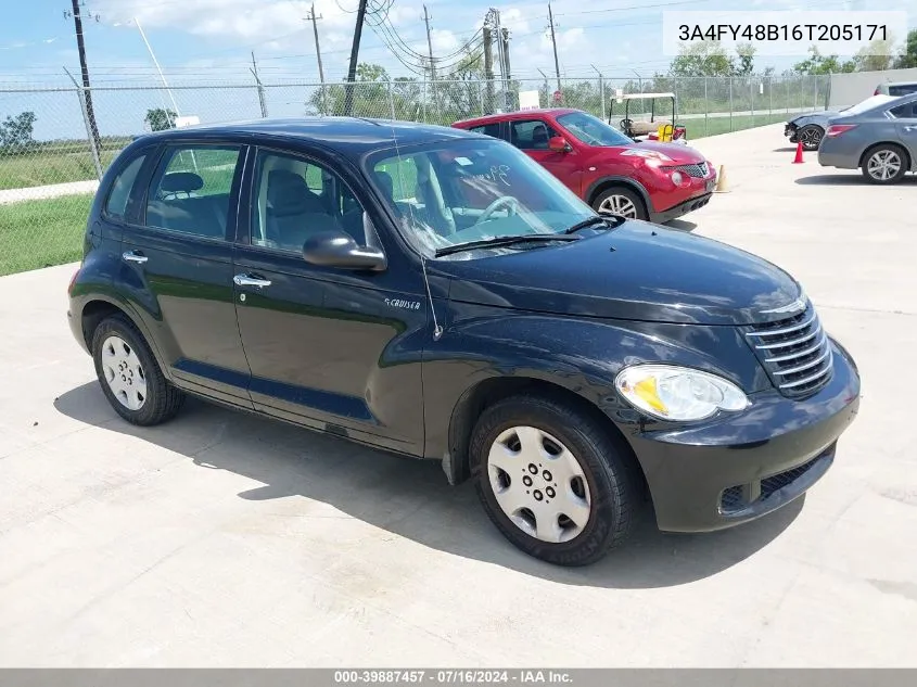 3A4FY48B16T205171 2006 Chrysler Pt Cruiser