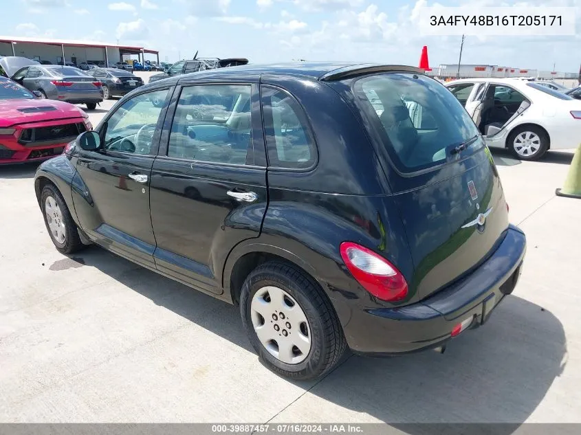 3A4FY48B16T205171 2006 Chrysler Pt Cruiser