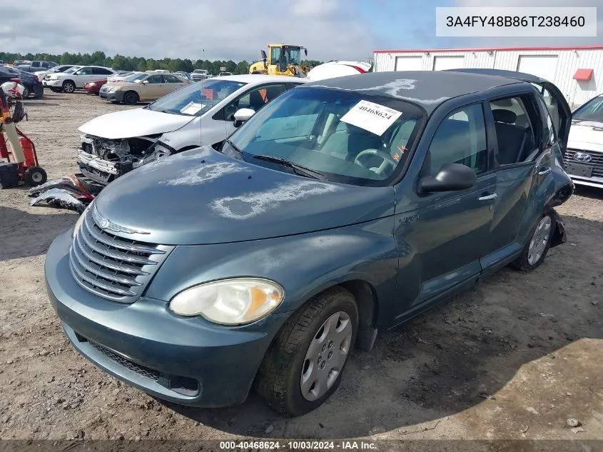 2006 Chrysler Pt Cruiser VIN: 3A4FY48B86T238460 Lot: 40468624